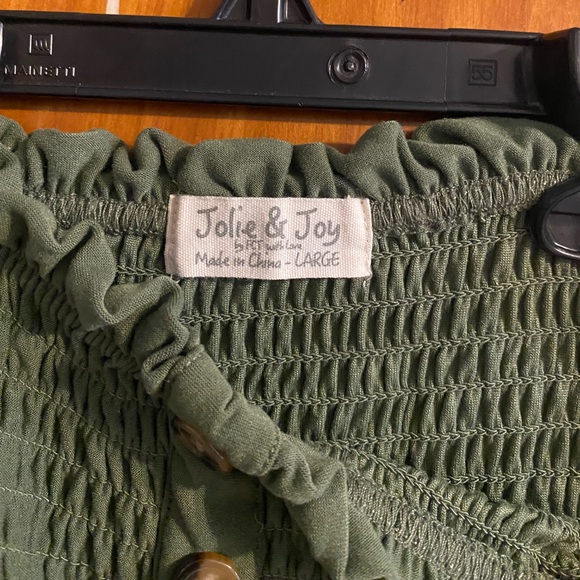 Olive green jumpsuit - Picture 2 of 7